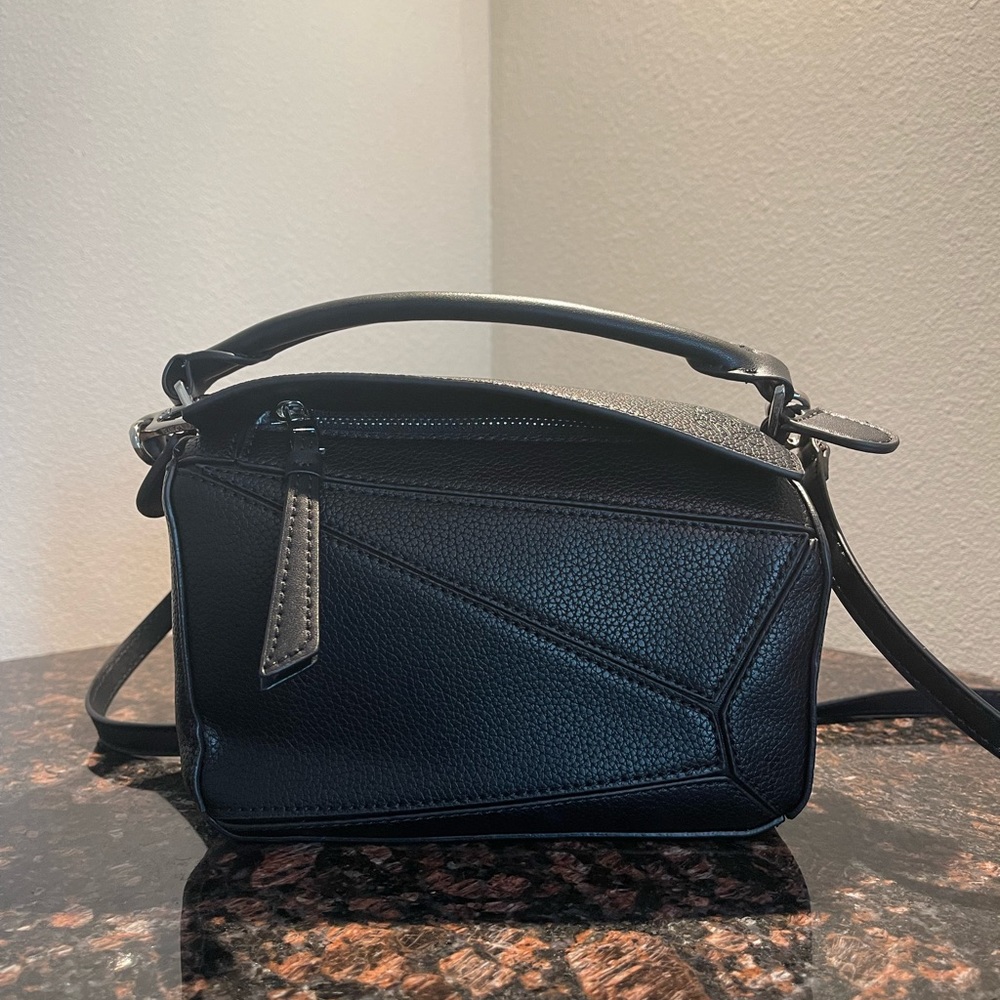 Black Puzzle Bag